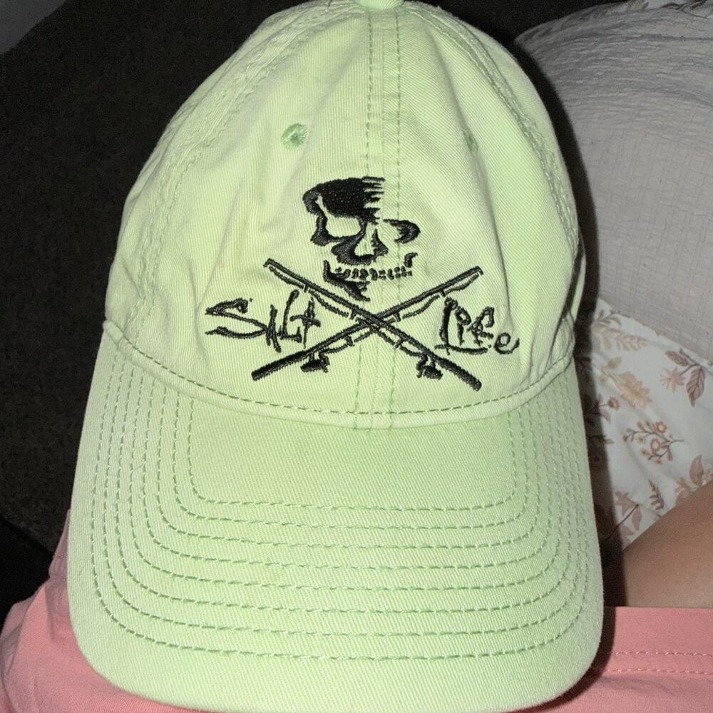 Salt Life Green Adjustable Baseball Cap Hat by Salt Life